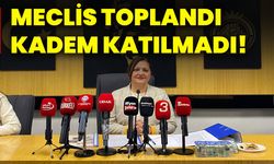 Meclis toplandı, Kadem katılmadı!