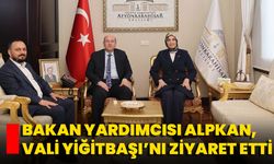 Bakan Yardımcısı Alpkan, Vali Yiğitbaşı’nı Ziyaret Etti
