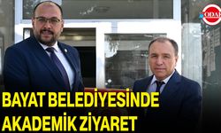 Bayat Belediyesinde Akademik Ziyaret