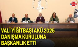 Vali Yiğitbaşı Akü 2025 Danışma Kuruluna Başkanlık Etti