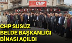 CHP Susuz Belde Başkanlığı Binası Açıldı