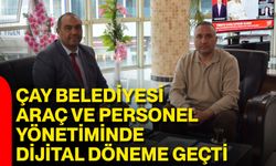 Çay Belediyesi Araç Ve Personel Yönetiminde Dijital Döneme Geçti