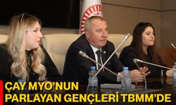 Çay MYO’nun Parlayan Gençleri TBMM’de