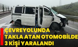 Çevreyolunda Takla Atan Otomobilde 3 Kişi Yaralandı
