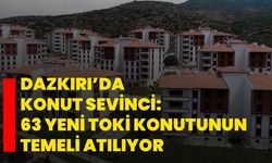 Dazkırı’da Konut Sevinci: 63 Yeni TOKİ Konutunun Temeli Atılıyor