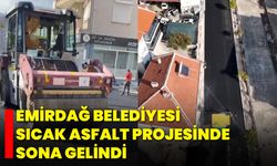 Emirdağ Belediyesi Sıcak Asfalt Projesinde Sona Gelindi