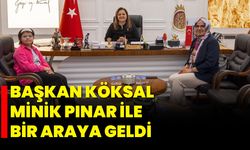 Başkan Köksal, Minik Pınar ile Bir Araya Geldi