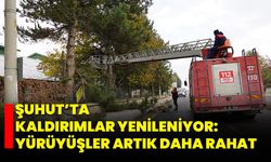 Şuhut’ta Kaldırımlar Yenileniyor: Yürüyüşler Artık Daha Rahat