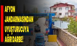 Afyon Jandarmasından Uyuşturucuya Ağır Darbe!
