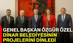 Genel Başkan Özgür Özel, Dinar Projelerini Dinledi