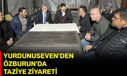 Yurdunuseven’den Özburun’da Taziye Ziyareti