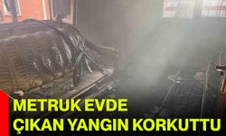 Metruk Evde Çıkan Yangın Korkuttu