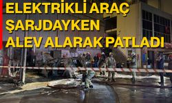 Elektrikli Araç Şarjdayken Alev Alarak Patladı