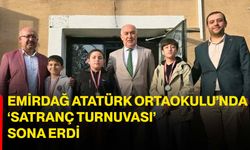 Emirdağ Atatürk Ortaokulu’nda ‘Satranç Turnuvası’ sona erdi