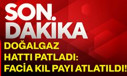 Doğalgaz Hattı Patladı: Facia Kıl Payı Atlatıldı!