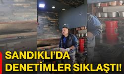 Sandıklı’da denetimler sıklaştı!