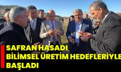 Safran Hasadı Bilimsel Üretim Hedefleriyle Başladı
