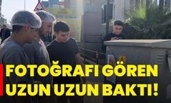 Fotoğrafı gören uzun uzun baktı!