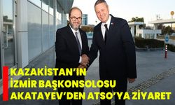 Kazakistan’ın İzmir Başkonsolosu Akatayev’den ATSO’ya Ziyaret