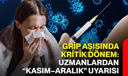 Grip Aşısında Kritik Dönem: Uzmanlardan “Kasım–Aralık” Uyarısı