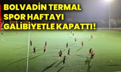 Bolvadin Termal Spor haftayı galibiyetle kapattı!