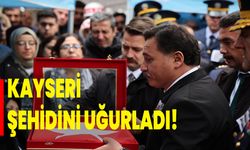 Kayseri Şehidini Uğurladı!