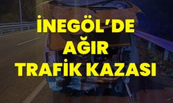 İnegöl’de Ağır Trafik Kazası