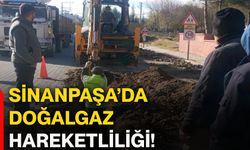 Sinanpaşa’da doğalgaz hareketliliği!