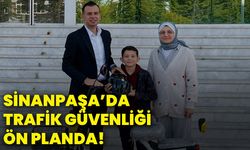 Sinanpaşa’da trafik güvenliği ön planda!
