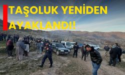 Taşoluk yeniden ayaklandı