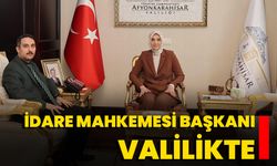 İdare Mahkemesi Başkanı Valilikte
