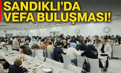 Sandıklı’da vefa buluşması!