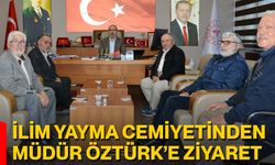 İlim Yayma Cemiyetinden Müdür Öztürk’e Ziyaret