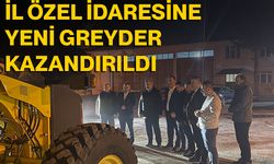 İl Özel İdaresine Yeni Greyder Kazandırıldı
