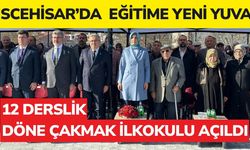 İscehisar’da eğitime yeni yuva: 12 derslik Döne Çakmak İlkokulu açıldı!