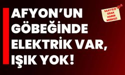 Afyon’un göbeğinde elektrik var, ışık yok!