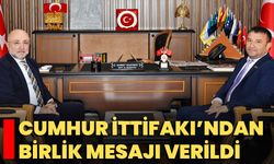 Cumhur İttifakı’ndan Birlik Mesajı Verildi