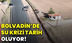 Bolvadin’de su krizi tarih oluyor!