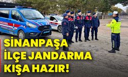 Sinanpaşa İlçe Jandarma kışa hazır!
