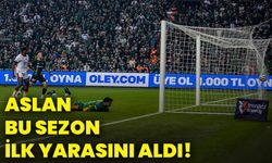 Aslan bu sezon ilk yarasını aldı!