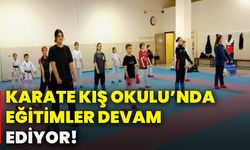 Karate Kış Okulu’nda eğitimler devam ediyor!
