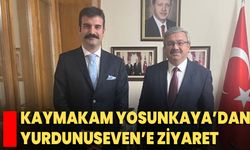 Kaymakam Yosunkaya’dan Yurdunuseven’e Ziyaret
