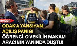 ODAK’a yansıyan açılış paniği: Öğrenci, o vekilin makam aracının yanında düştü!