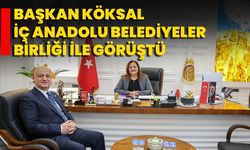Başkan Köksal, İç Anadolu Belediyeler Birliği İle Görüştü
