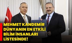 Mehmet Kandemir Dünyanın En Etkili Bilim İnsanları listesinde!