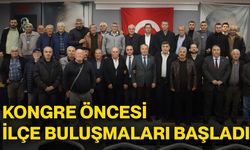 Kongre öncesi ilçe buluşmaları başladı!