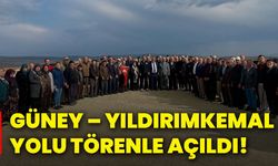 Güney – Yıldırımkemal yolu törenle açıldı