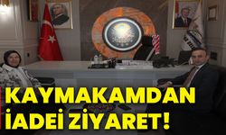 Kaymakamdan iadei ziyaret!