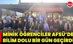 Minik Öğrenciler Afsü’de Bilim Dolu Bir Gün Geçirdi