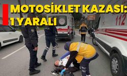 Motosiklet Kazası: 1 Yaralı